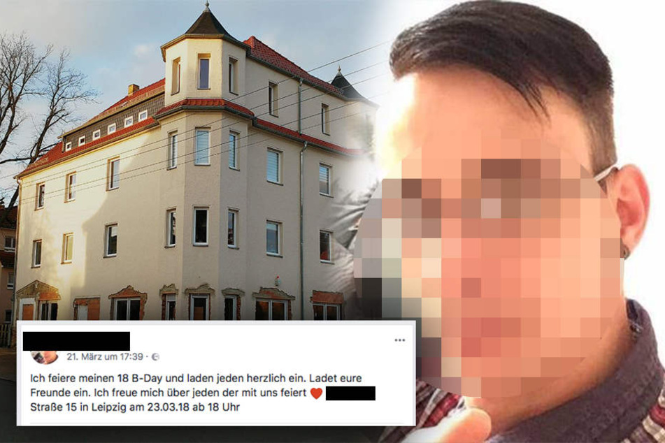In diesem Haus in Leipzig-Wiederitzsch sollte die große Sause steigen. Glücklicherweise glaubten die meisten Facebook-User nicht, dass die Einladung ernst gemeint war.