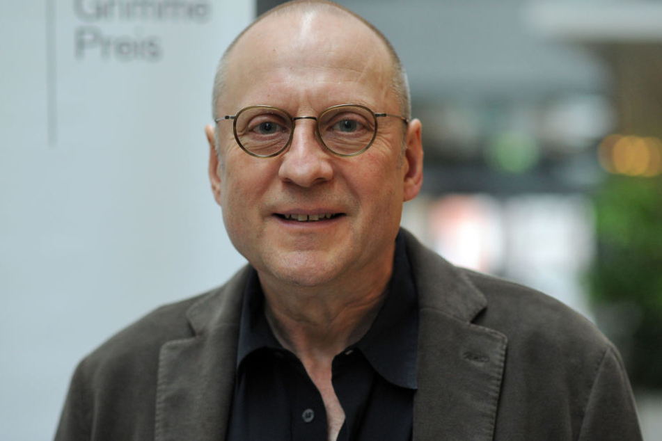 Regisseur Matti Geschonneck (65) kommt auf den Theaterplatz, um zu seinen Film "In Zeiten des abnehmenden Lichts" vorzustellen.