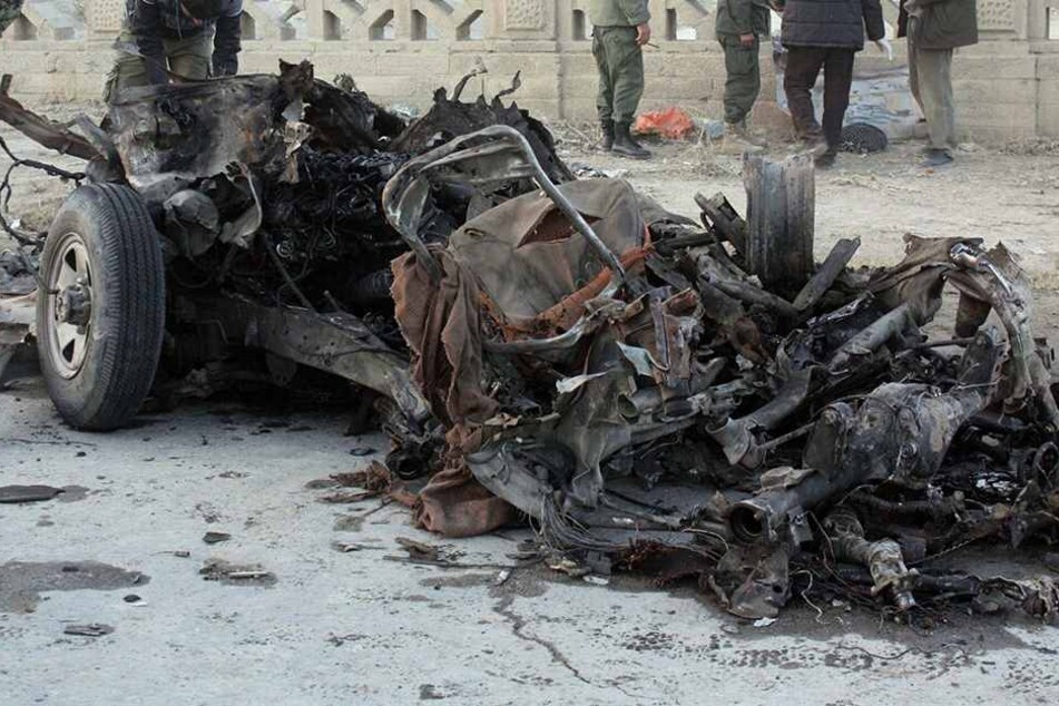 Ein mit Sprengstoff gefülltes Auto wurde zur Explosion gebracht (Archivbild).