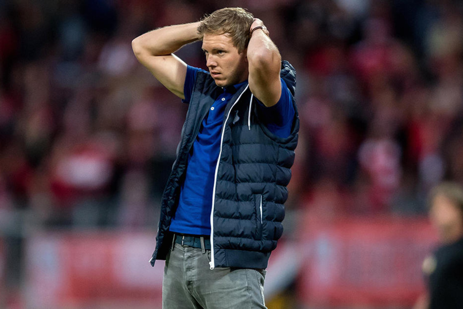 Hoffenheim Trainer Julian Nagelsmann zeigte sich positiv überrascht von der Erfurter Tradiotionsmannschaft.