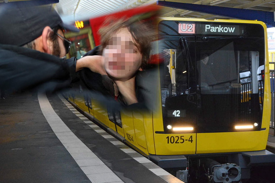 In der U-Bahnlinie U2 soll ein Mitfahrer gewürgt worden sein. (Symbolbild)