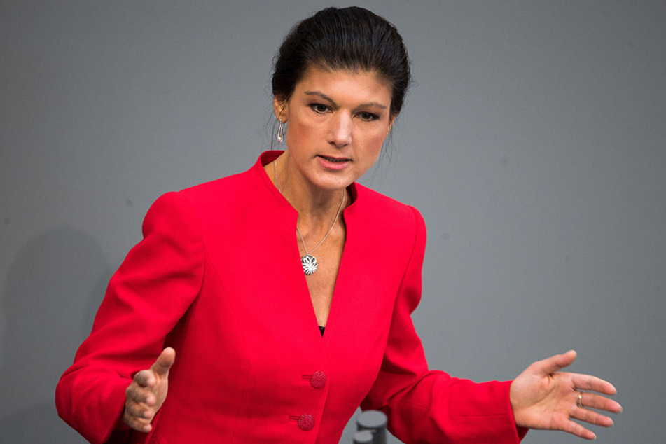 Sahra Wagenknecht wäre mit einem Bündnis aus CDU und SPD unzufrieden.