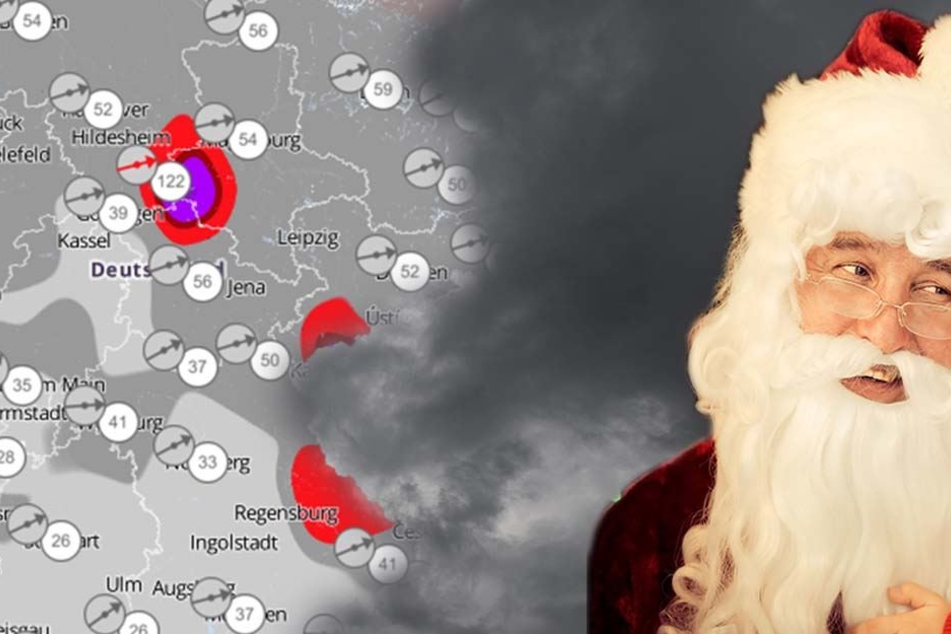 In vielen Teilen Deutschlands wird morgen ein heftiger Sturm erwartet.