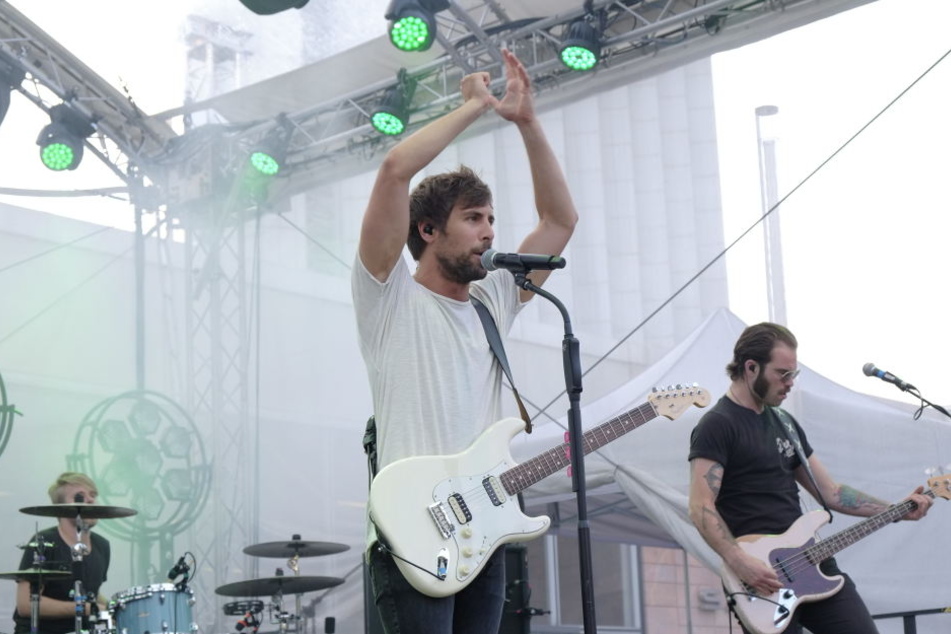 Stargast Max Giesinger beim Summerbreak in Chemnitz.