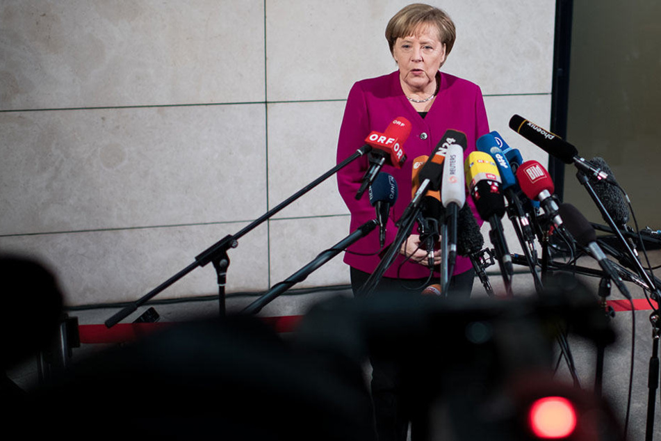 Die Kanzlerin äußert sich zum Start der Sondierungsgespräche.