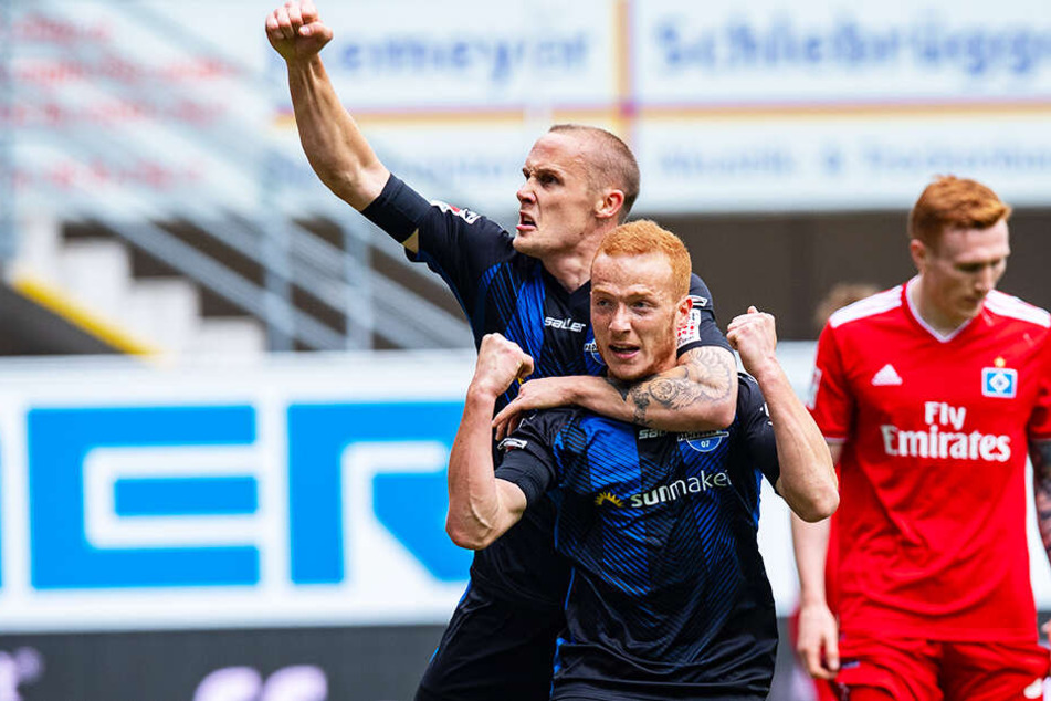 Der SC Paderborn 07 führte den Hamburger SV im brisanten Top-Duell stellenweise vor.