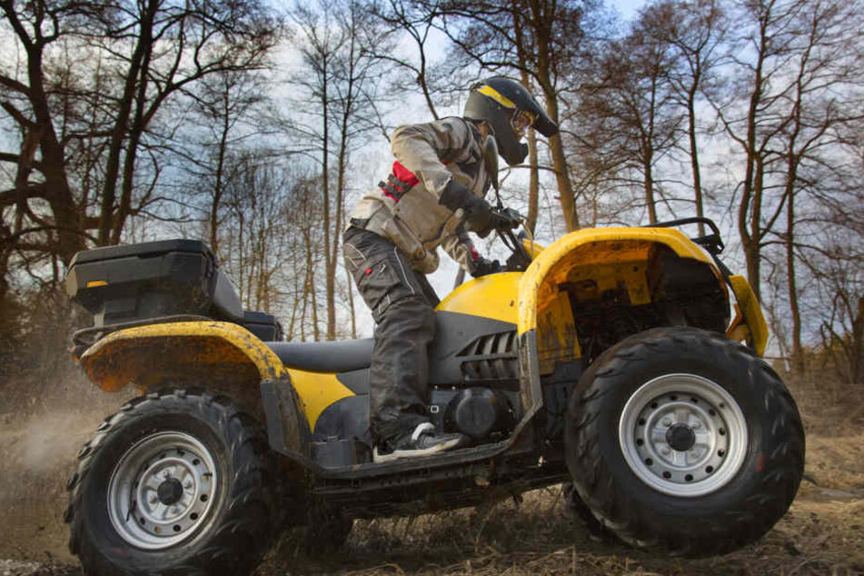 Von dem Gelände eines Rodewischer Autohauses wurden vier Quads geklaut. (Symbolfoto)