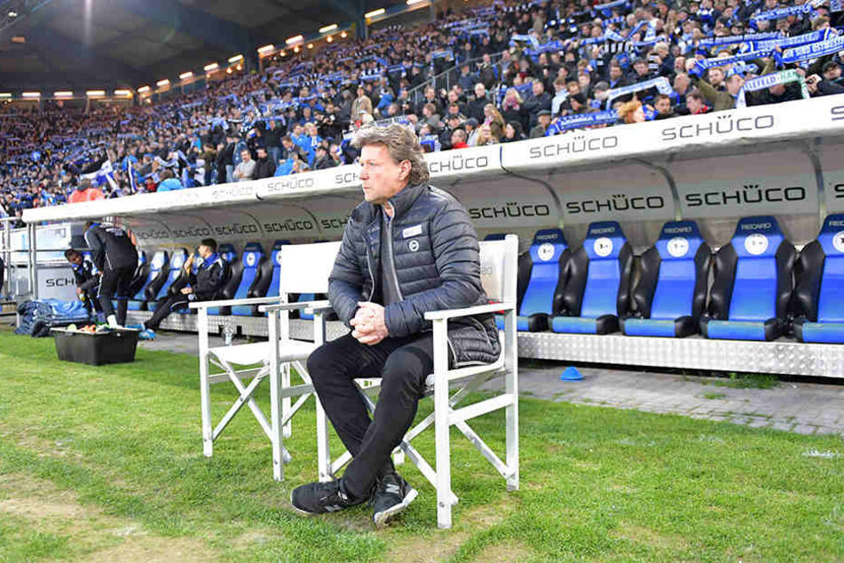 Ob Jeff Saibene im kommenden Jahr Trainer des DSC Arminia sein wird, ist bis dato ungewiss.