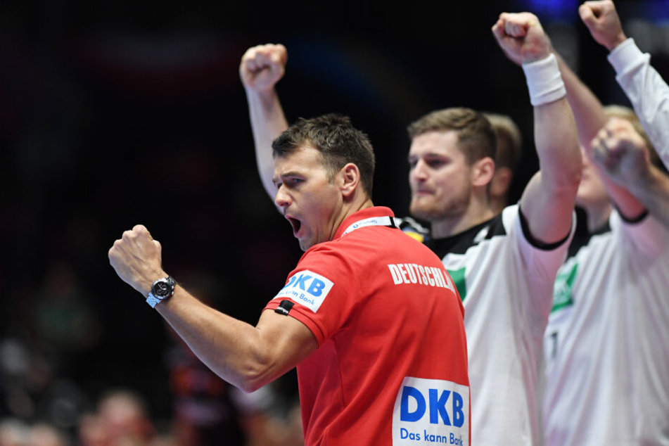 Christian Prokop (l) freute sich am Ende über einen Sieg.