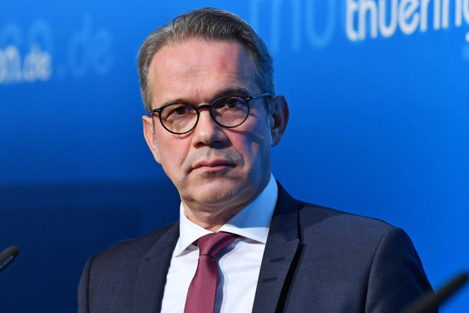 Innenminister Georg Maier (SPD) wies die Vorwürfe der Linken zurück.