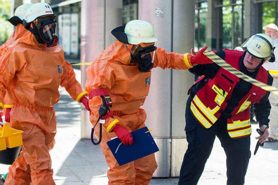 Der Fund löste einen Feuerwehr-Großeinsatz aus!