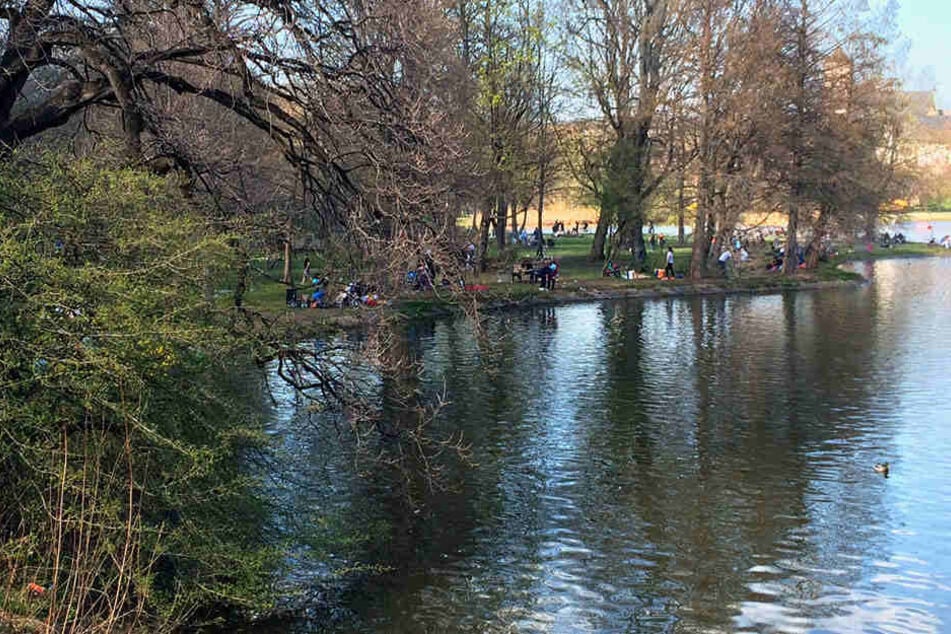 Auf der Schloßteichinsel wurden zwei Mädchen belästigt.