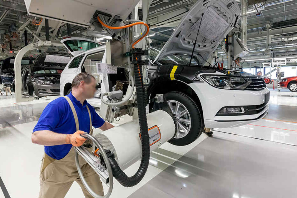 VW Zwickau soll reiner Elektrostandort werden. Die Produktion von Golf und Passat wäre hier dann vorbei.
