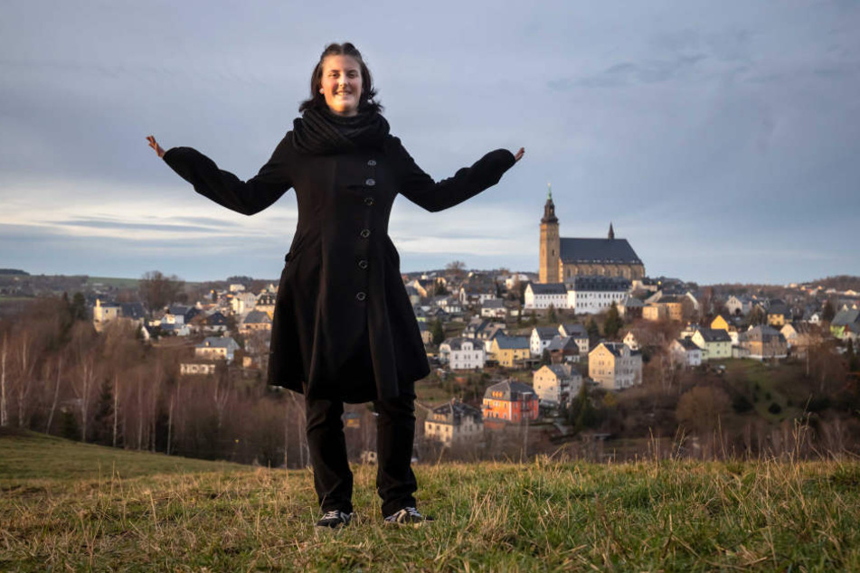 Die Schneebergerin ist die erste und einzige Bergfrau in Sachsen. In der Männerdomäne hat sie ihren Platz gefunden und wird respektiert.