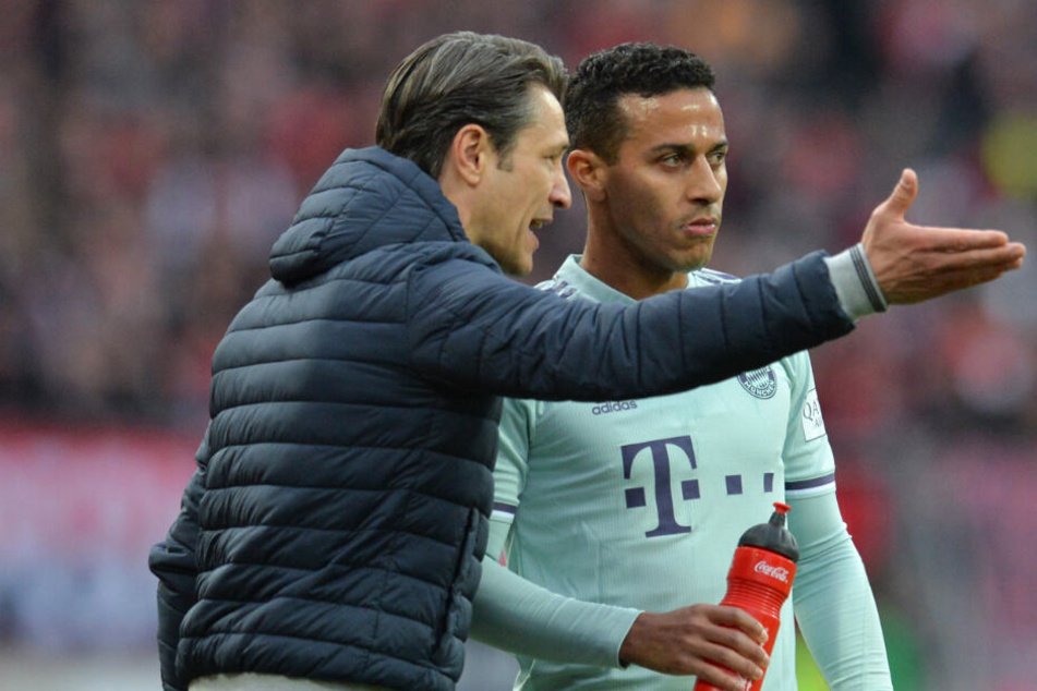 Niko Kovac gab Entwarnung bei Thiago.