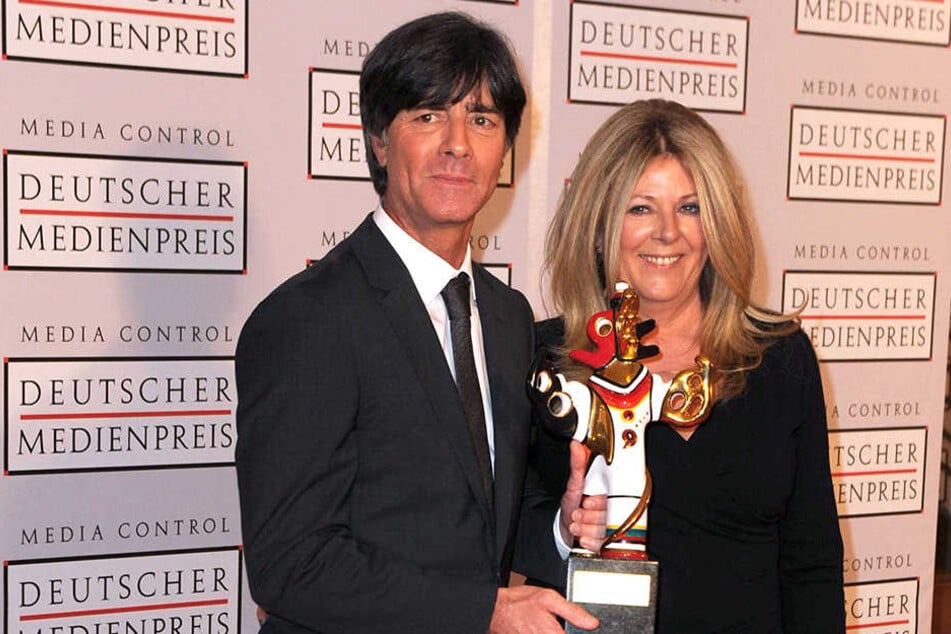 Joachim und Daniela Löw beim Deutschen Medienpreis.