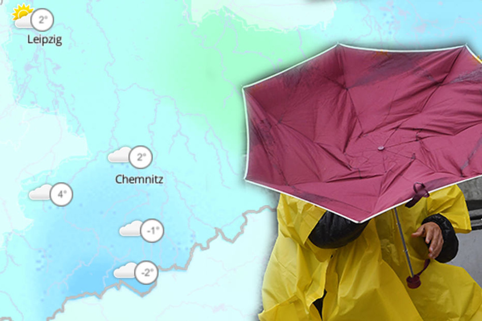 Sprühregen, aber auch Sonne bringt das Wochenendwetter in Sachsen, Sachsen-Anhalt und Thüringen.