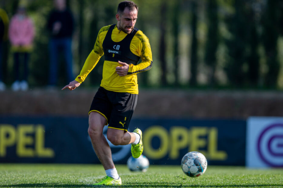Momentan nur in den Trainings gefragt beim BVB: Paco Alcacer.
