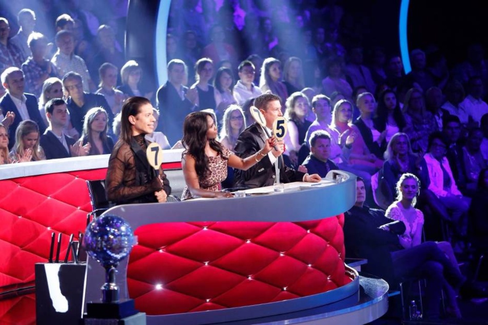 Jorge González (49) und Joachim Llambi (52) bei der RTL-Tanzshow "Let´s dance".