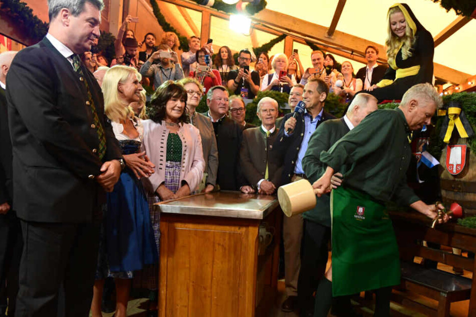 Münchens Oberbürgermeister Dieter Reiter (SPD) hat die 185. Wiesn eröffnet.