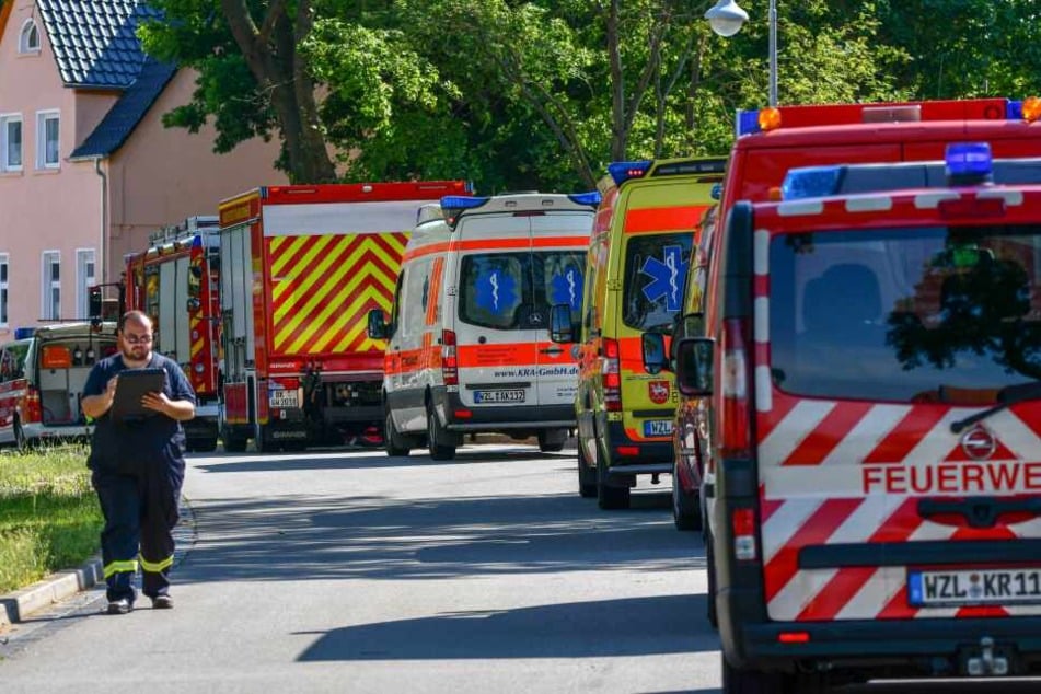 Ein Großaufgebot an Rettungskräften war im Einsatz.