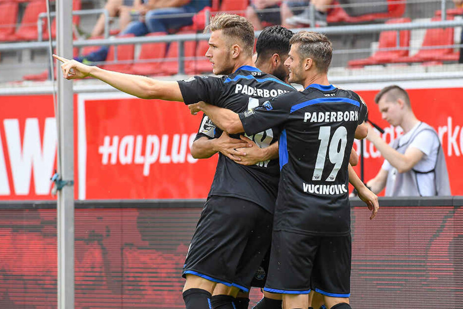 Da sah alles noch nach Sieg aus: Der SCP feierte den Elfmeter zum zwischenzeitlichen 2:1.
