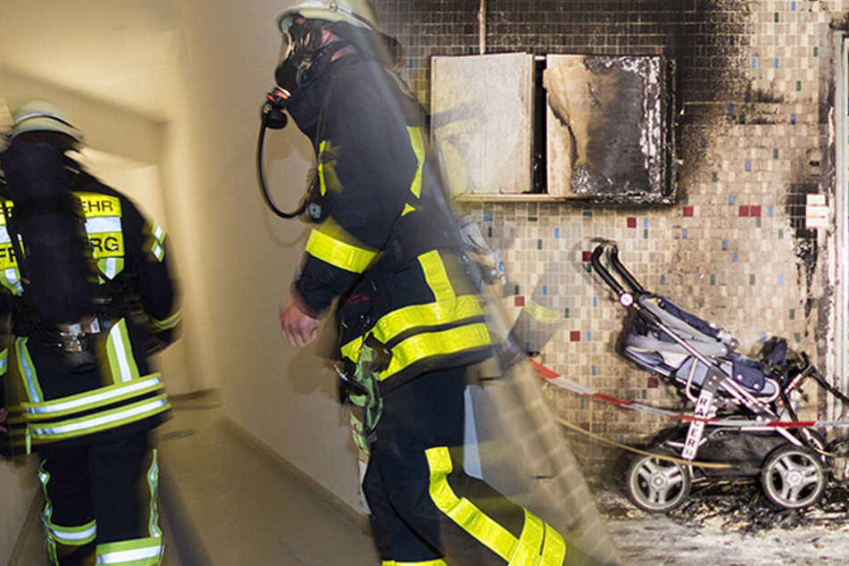 Durch das beherzte Eingreifen der Bewohner wurde wahrscheinlich ein größerer Brand verhindert. (Symbolbild)