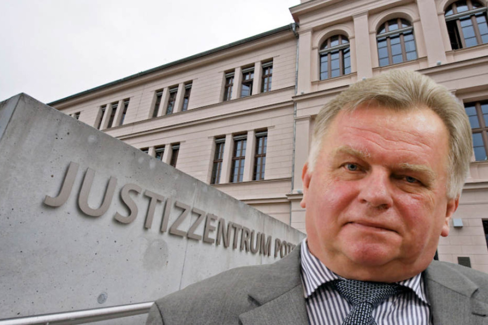 Ex-Bundesverkehrsminister Günther Krause (64, CDU) blieb seinem Prozess fern. (Bildmontage)