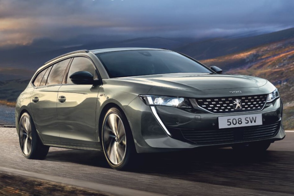 Ein echter Blickfang - der neue Peugeot 508 SW.