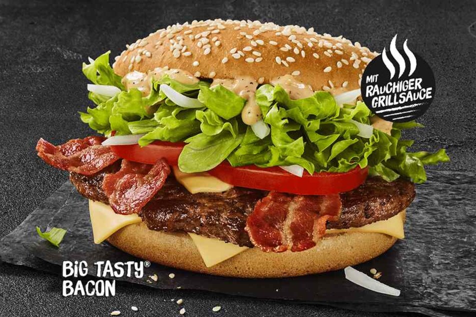 Ab dem 11. August auch dauerhaft bei McDonald's: der Big Tasty Bacon.