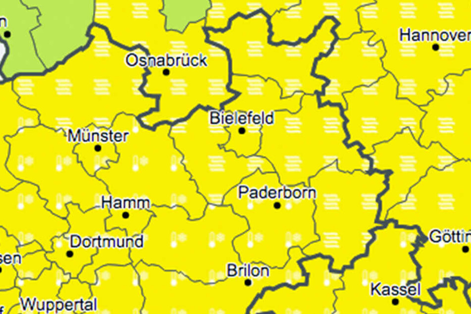 Im Süden OWLs kann es glatt werden. Im Rest der Region droht Nebel.