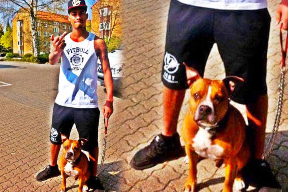 187-Rapper Maxwell war früher oft mit dem inzwischen gestorbenen Hund Boobda von Bonez MC unterwegs.