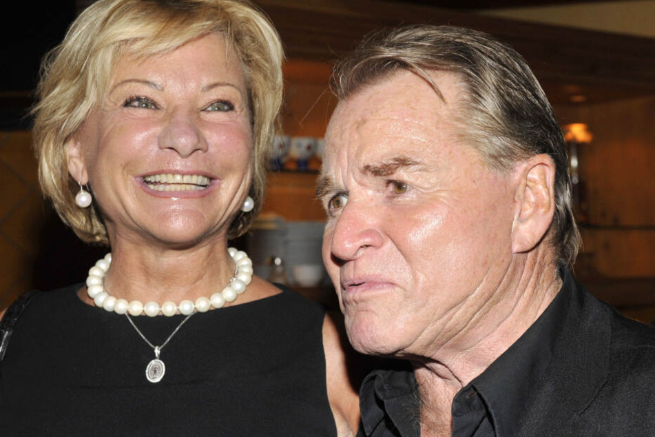 Fritz Wepper und seine Frau Angela auf einer Veranstaltung in München im Jahr 2009.