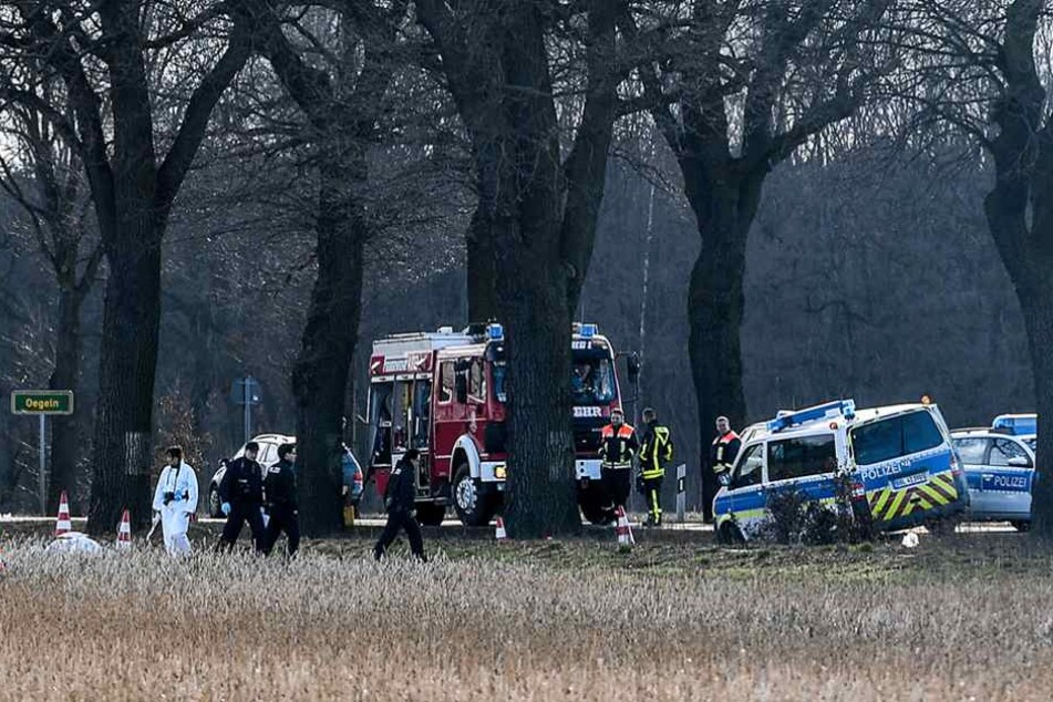 An dieser Stelle hatte der Flüchtige skrupellos zwei Polizisten überfahren.