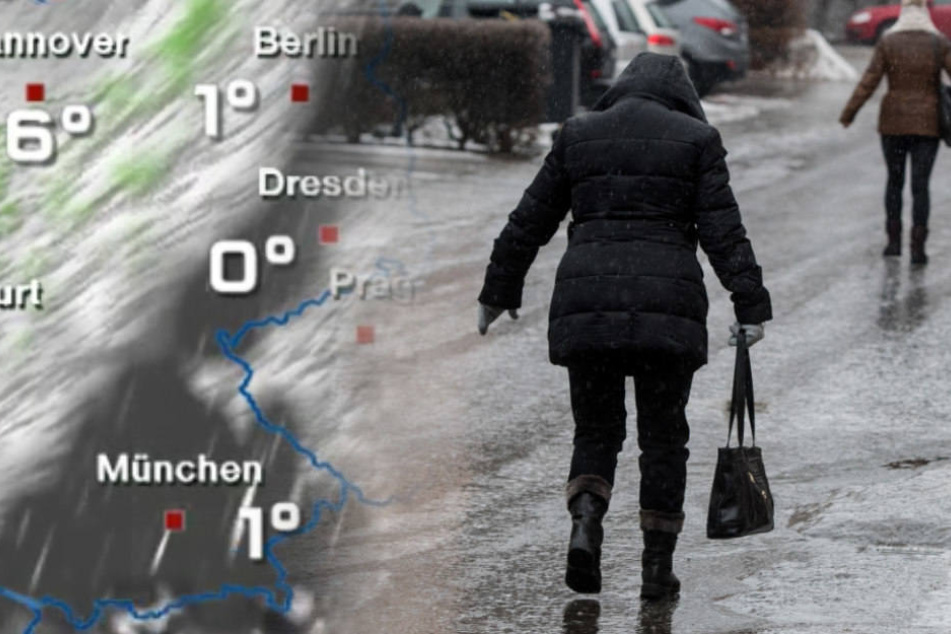 In Berlin und Brandenburg könnte es heute glatt werden. (Symbolbild)