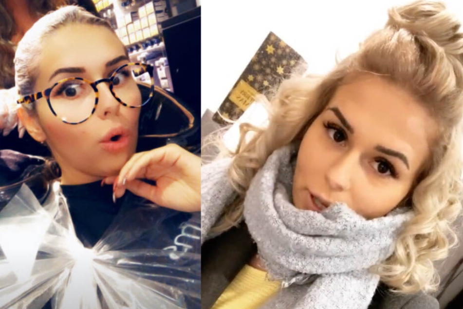 Inzwischen ist Janine Christin erblondet.