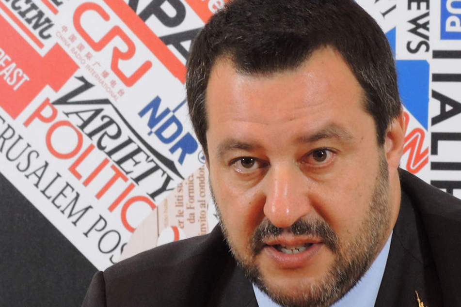 Matteo Salvini, Innenminister und stellvertretender Premierminister von Italien.