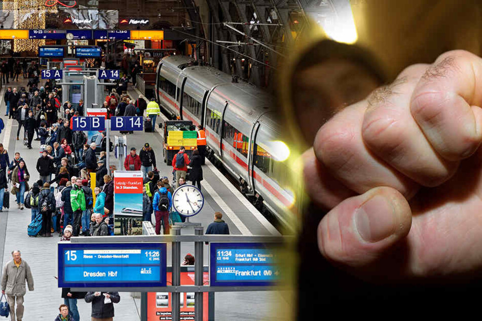 An Bahnhöfen und Zügen in Sachsen, Sachsen-Anhalt und Thüringen kommt es zu immer mehr Gewalt. (Symbolbild)