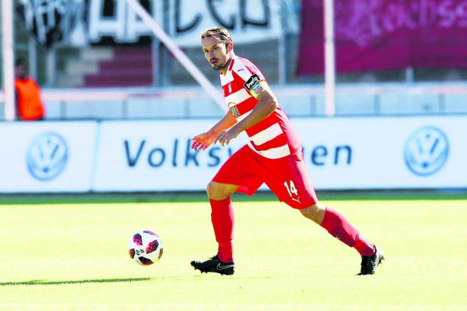 Läuft am Samstag ein letztes Mal für den FSV in einem Punktspiel auf: Toni Wachsmuth. Sein Karriere-Abschluss ist das Pokalfinale eine Woche später in Chemnitz.