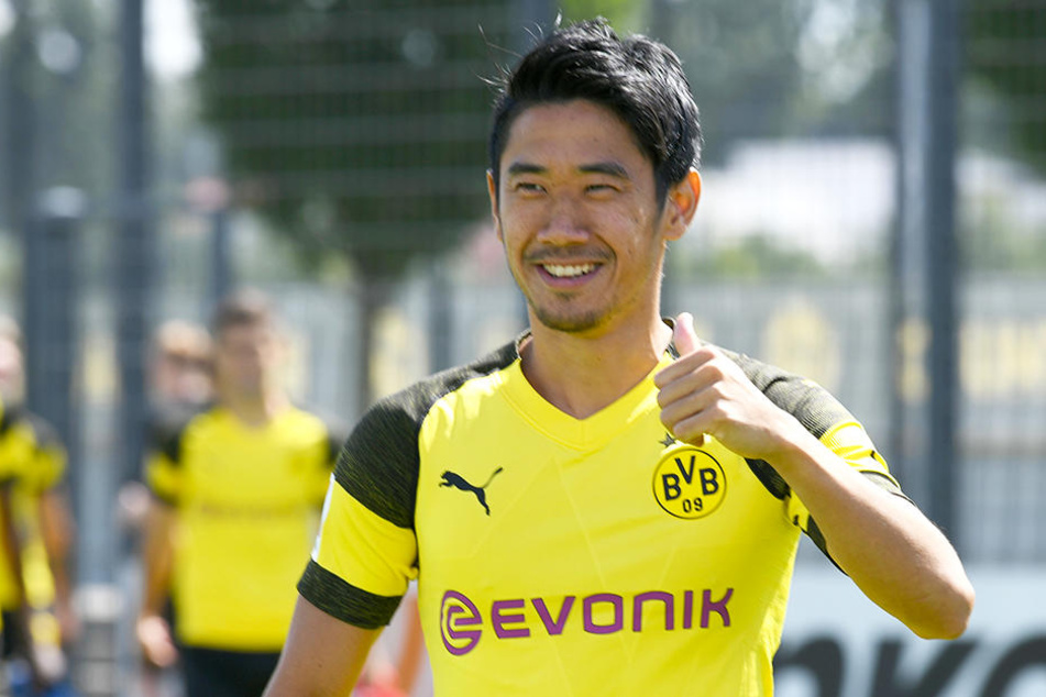 Kommt unter Lucien Favre nur selten zum Zug: Shiniji Kagawa könnte den BVB im Winter verlassen.