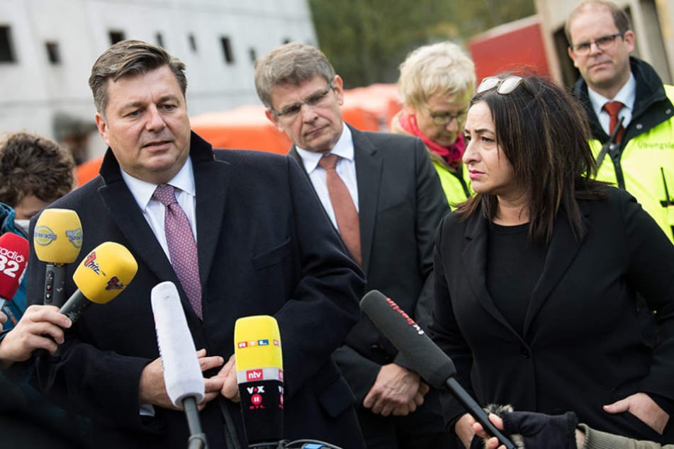 Berliner Innensenator Andreas Geisel (links) äußerte sich zu den Vorwürfen.