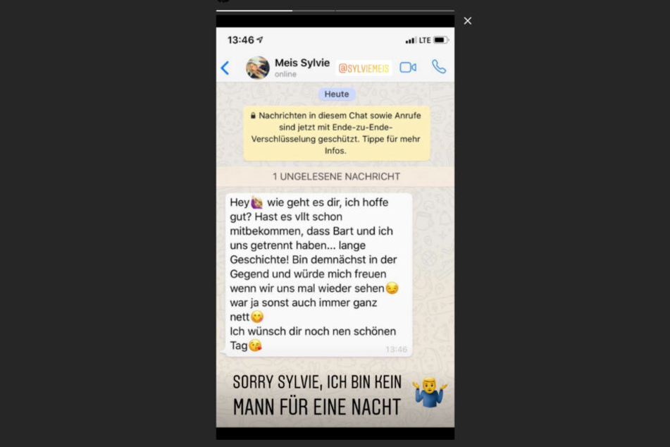 Diesen Status postete Paul Janke in seiner Instagram-Story.