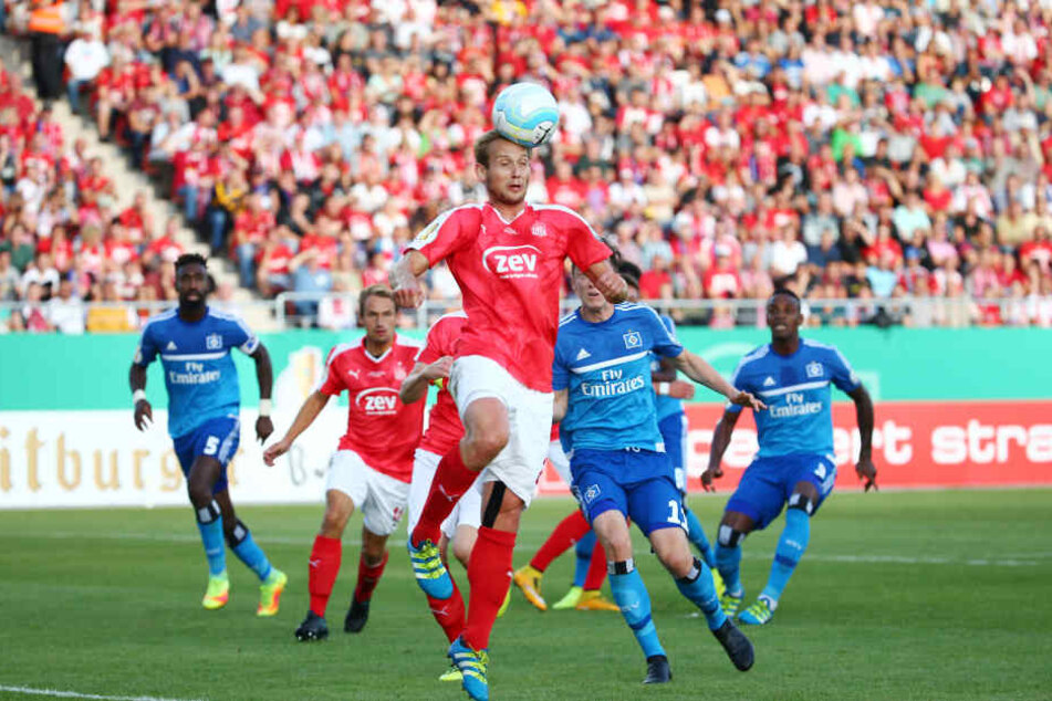 Gegen den HSV verlor der FSV Zwickau 0:1.