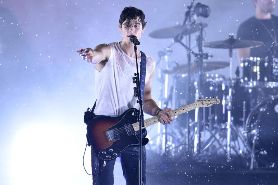 Popstar Shawn Mendes bei einem vorherigen Auftritt.
