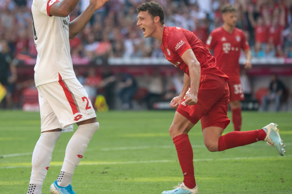 Benjamin Pavard erzielte in Halbzeit eins einen überaus sehenswerten Treffer.