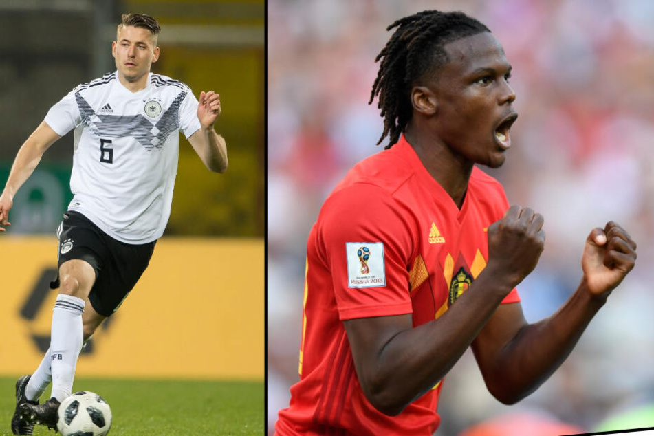 Auf Herthas Wunschliste: Hannovers Waldemar Anton (l.) und Dedryck Boyata (r.).