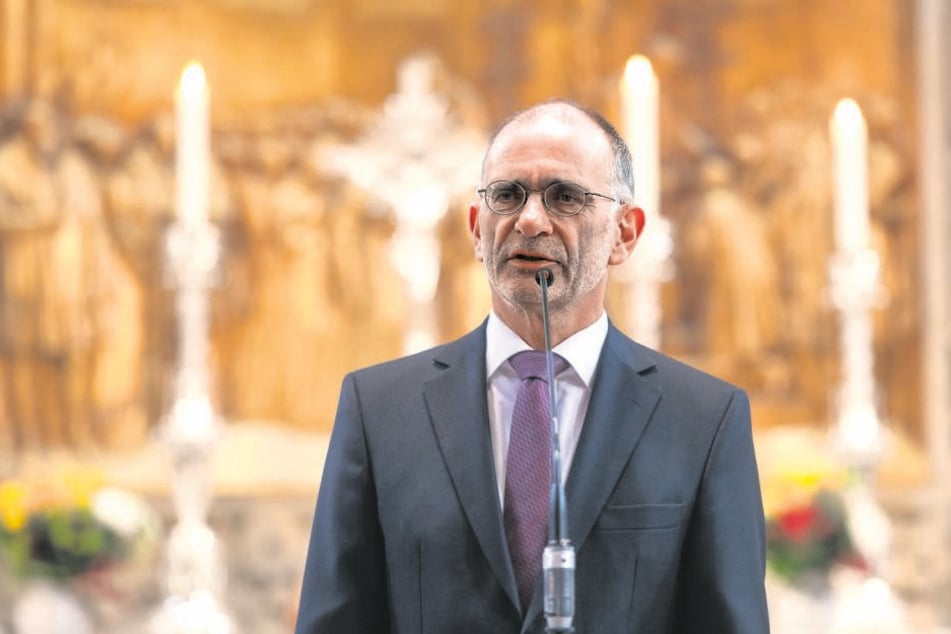 Seit 2012 ist Christian Behr (57) erster Pfarrer in der Kreuzkirche zu Dresden.