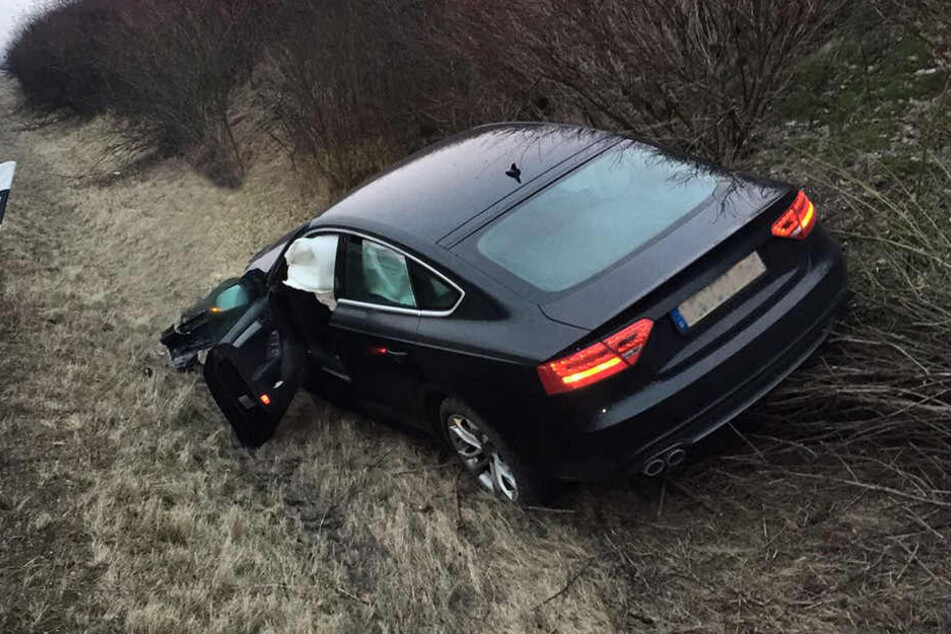 Der Mann versuchte aus dem geklauten Auto noch zu fliehen.