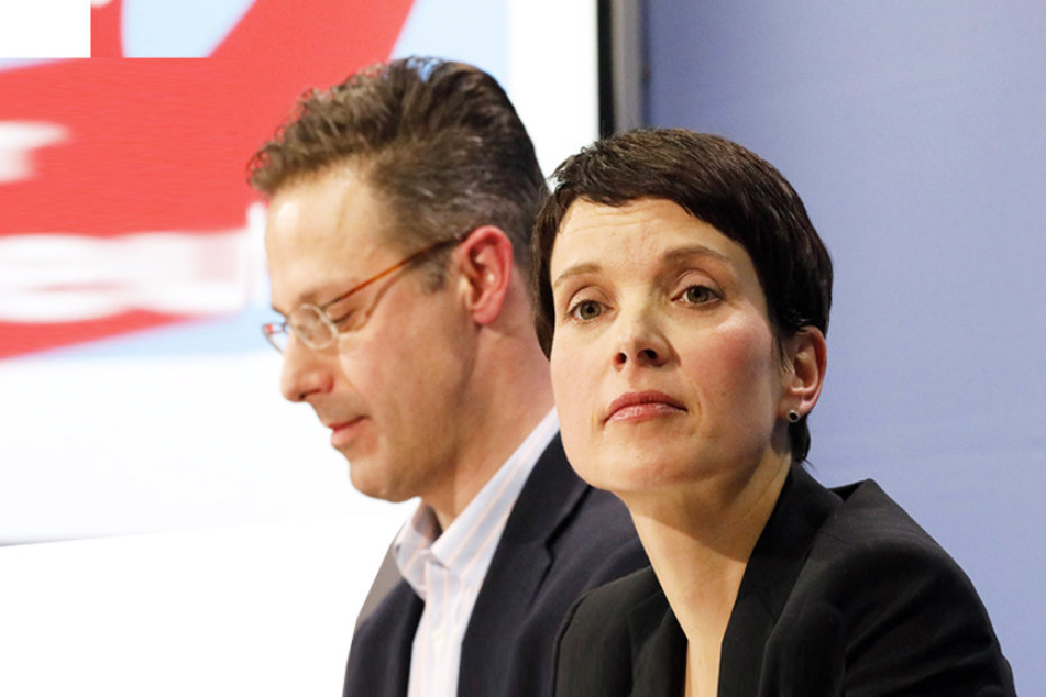 Markus Pretzell (43) und Frauke Petry (41) kritisieren die Höcke-Rede.