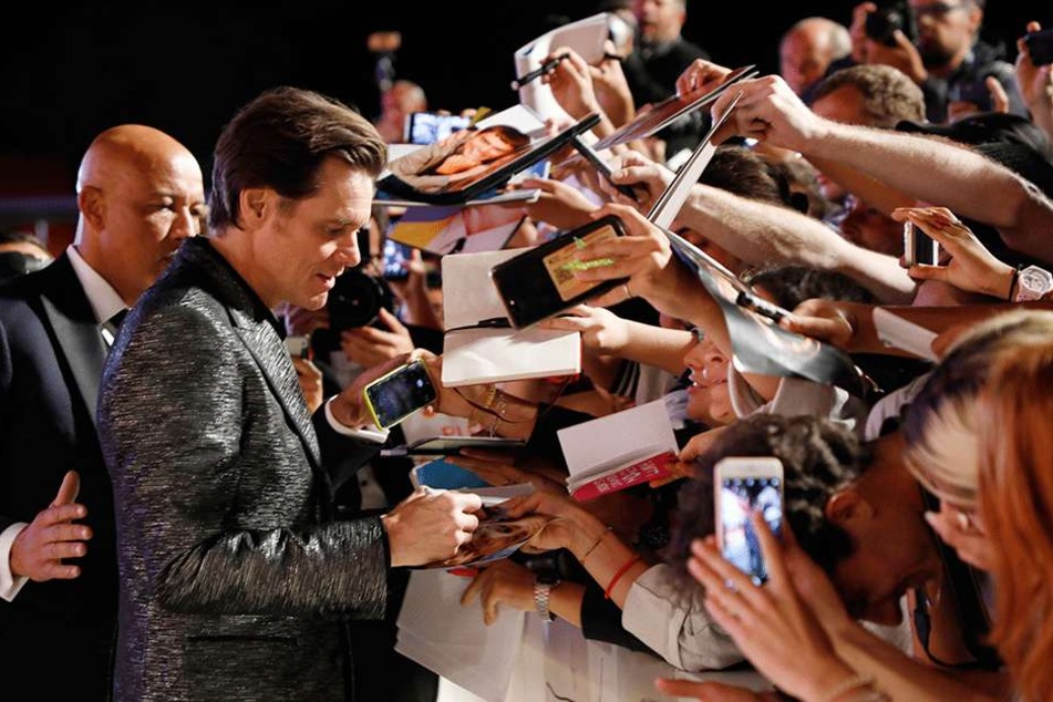 Bei seinen Fans ist Carrey nach wie vor sehr beliebt.